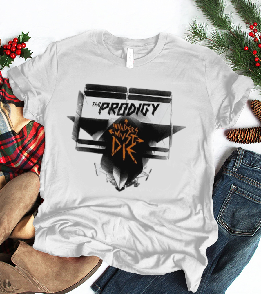 The Prodigy Invaders Must Die Album Cover T-Shirt