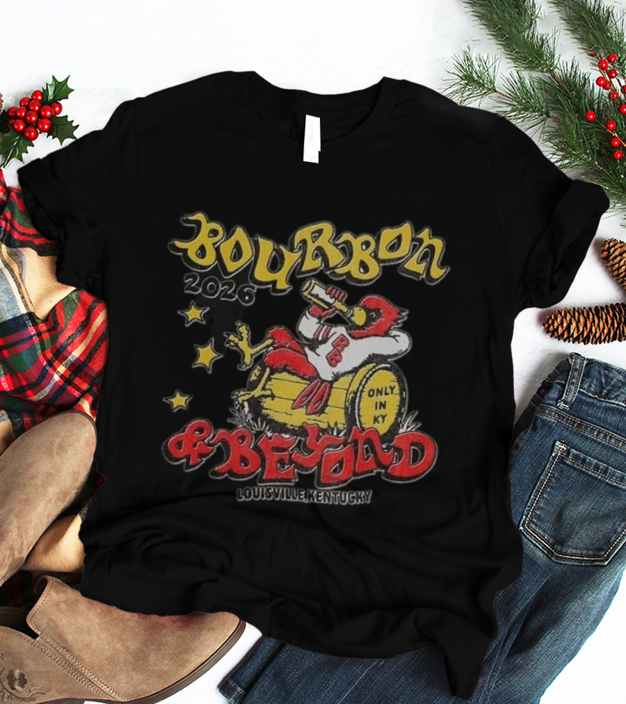 Bourbon And Beyond 2026 Louisville Kentucky Only In KY Stars Chuggin Louie T-Shirt