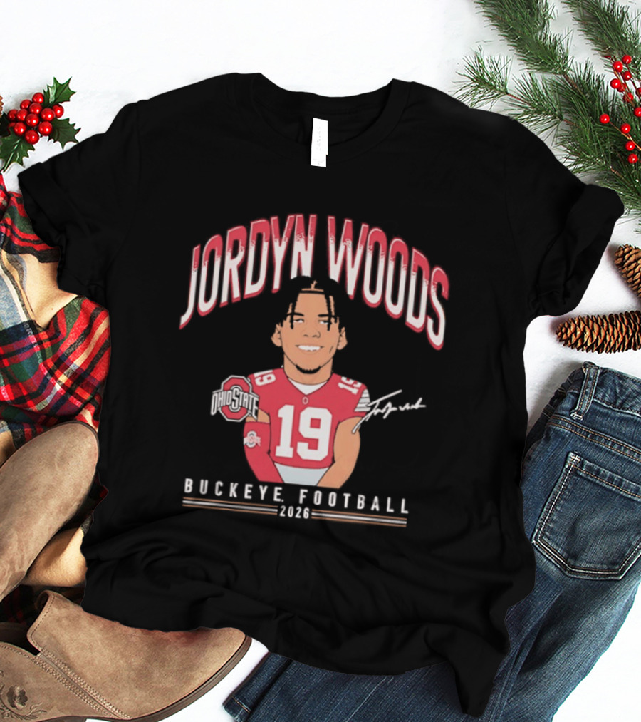 Jordyn Woods Ohio State Buckeyes Buckeye Football 2020 T-Shirt