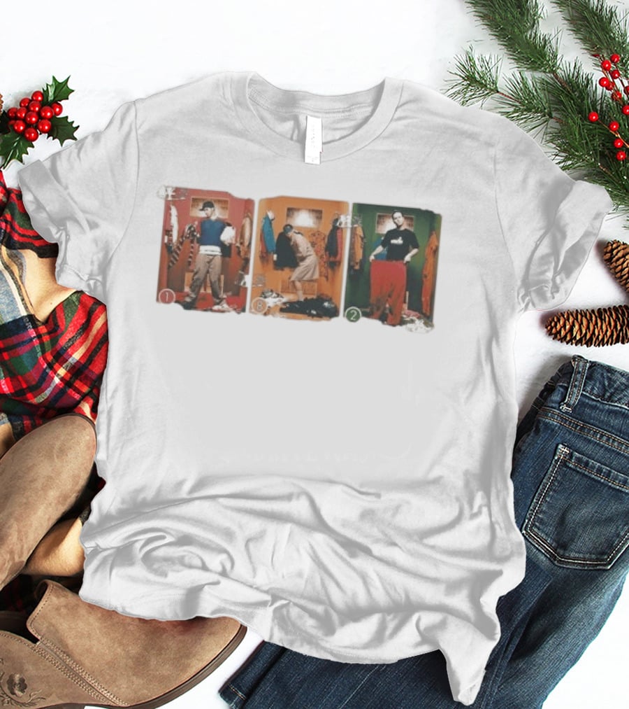 Blink 182 Take Off Your Pants And Jacket Changing Room Photo Sequence T-Shirt