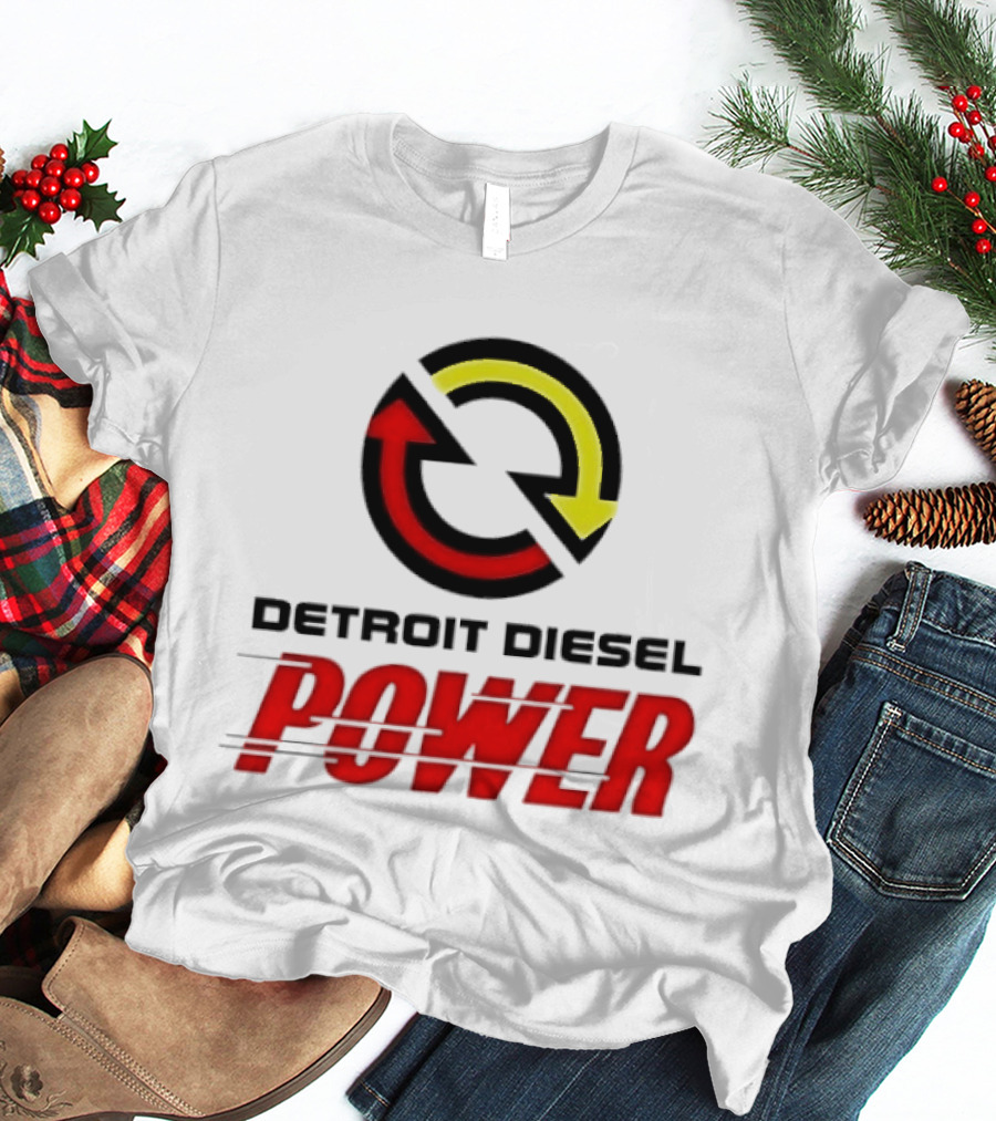 Detroit Diesel Heavy Duty Power Trucking Dynamic T-Shirt