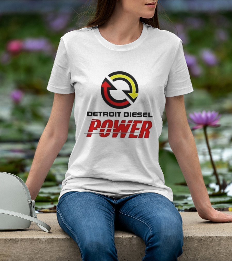 Detroit Diesel Heavy Duty Power Trucking Dynamic T-Shirt