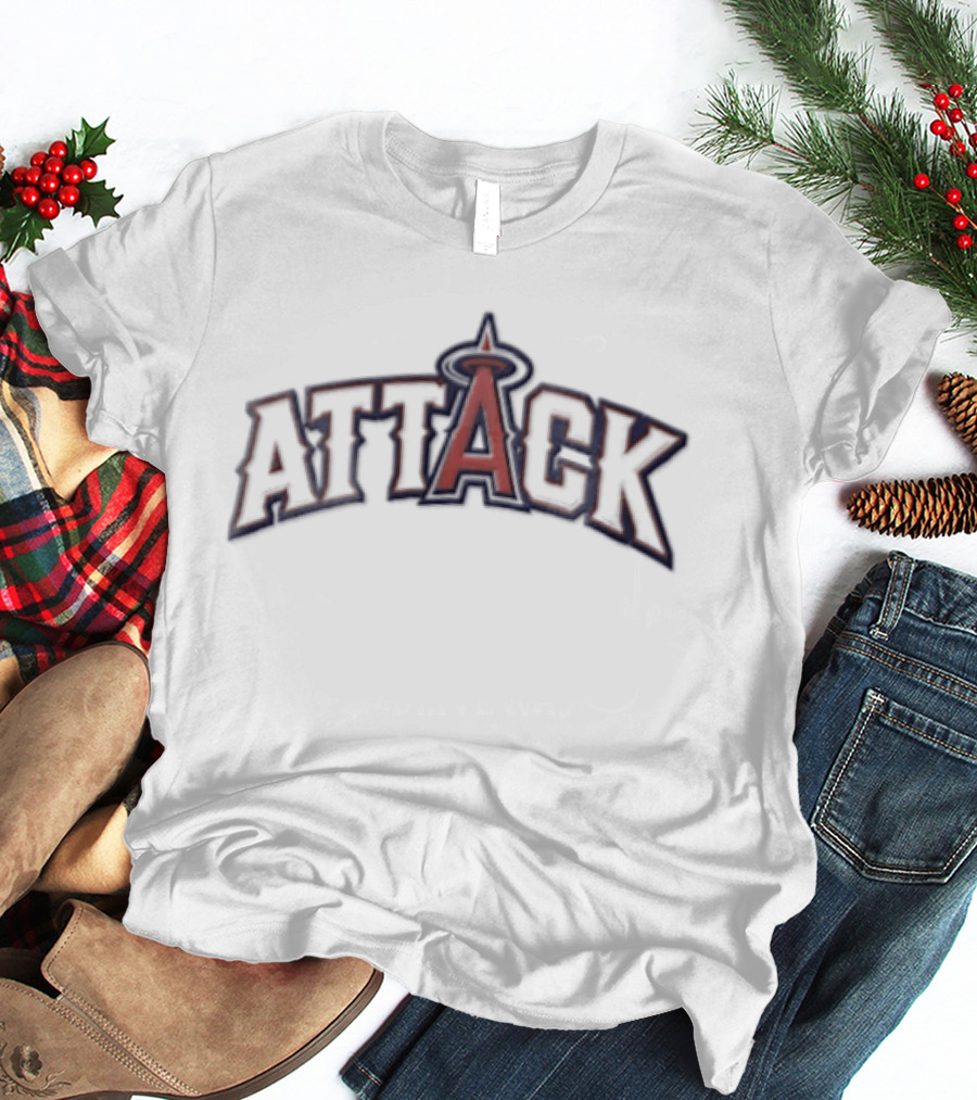 Los Angeles Angels Attack Baseball Team T-Shirt