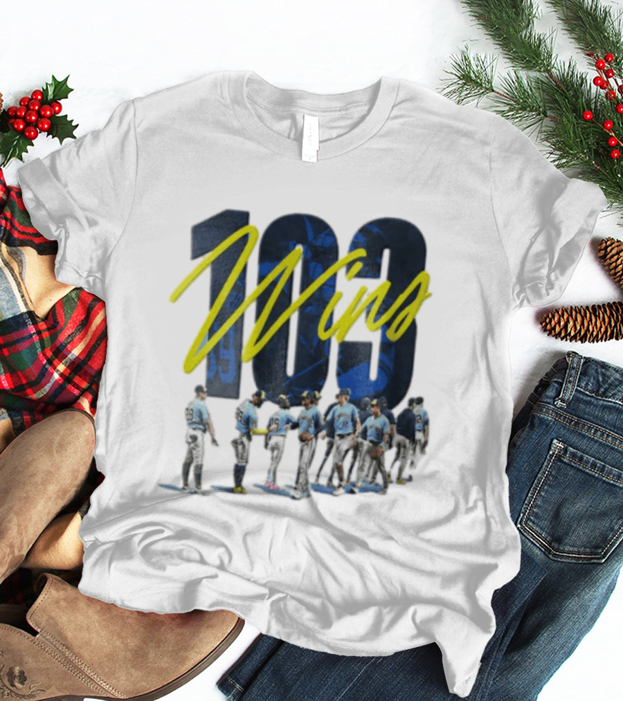 Milwaukee Brewers 103 Wins Players Celebration T-Shirt