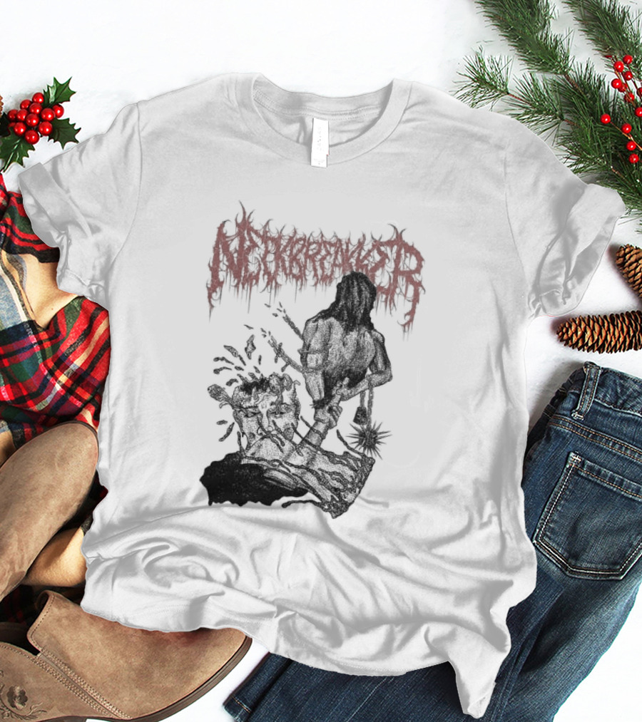 Neckbreakker Face Splitting Madness Longsleeve T-Shirt