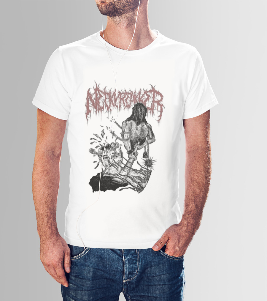 Neckbreakker Face Splitting Madness Longsleeve T-Shirt