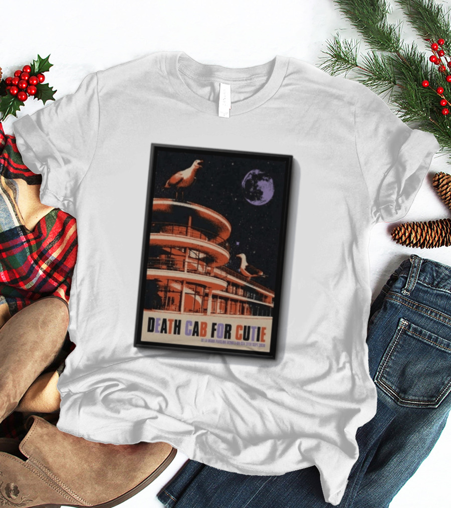 Death Cab For Cutie De La Warr Pavilion Bexhill UK September 2026 T-Shirt