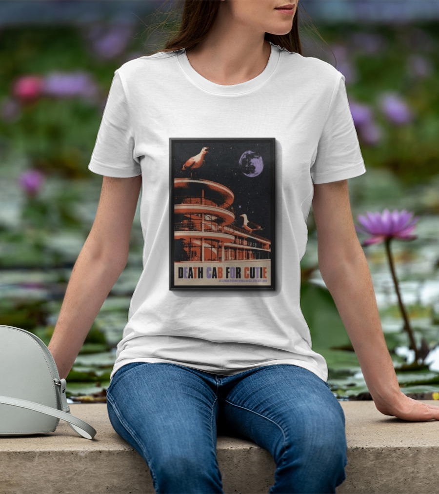 Death Cab For Cutie De La Warr Pavilion Bexhill UK September 2026 T-Shirt
