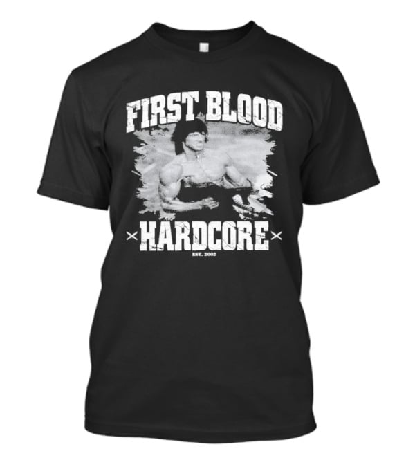 First Blood Hardcore Rambo T-Shirt