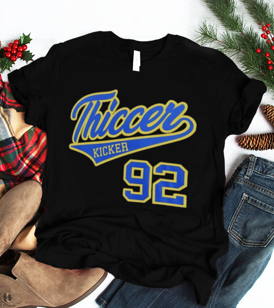 Harrison Mevis Los Angeles Rams Thicker Kicker 92 T-Shirt