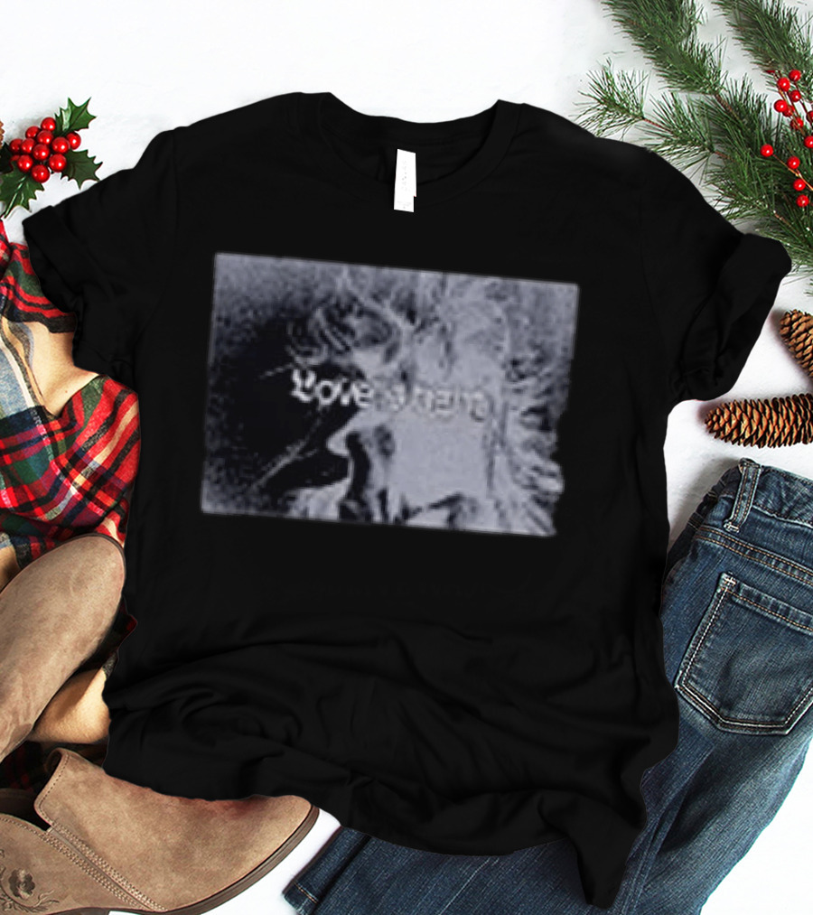 Shapel Lacey Love Is Hard Faded T-Shirt