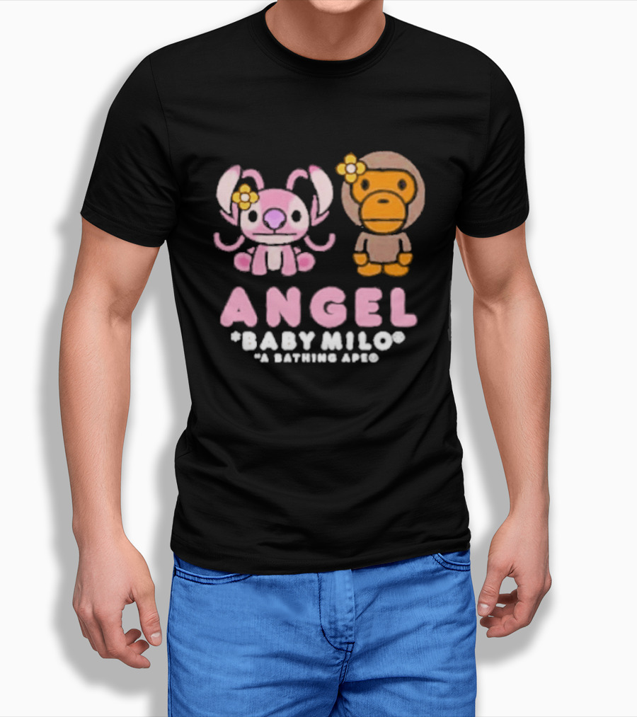 Angel Baby Milo A Bathing Ape Bape X Disney 2026 T-Shirt