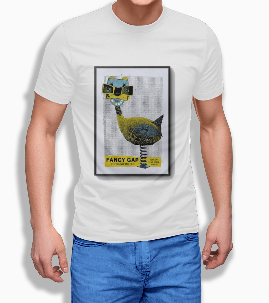 FANCY GAP With Young Mister Flat Iron Greensboro NC October 1 2026 T-Shirt