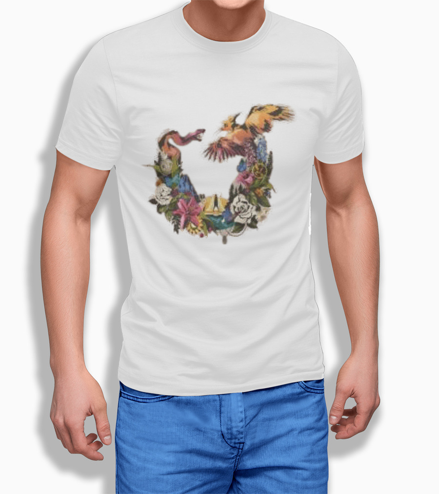 Lionsgate The Hunger Games Sunrise On The Reaping Floral Flint Striker T-Shirt
