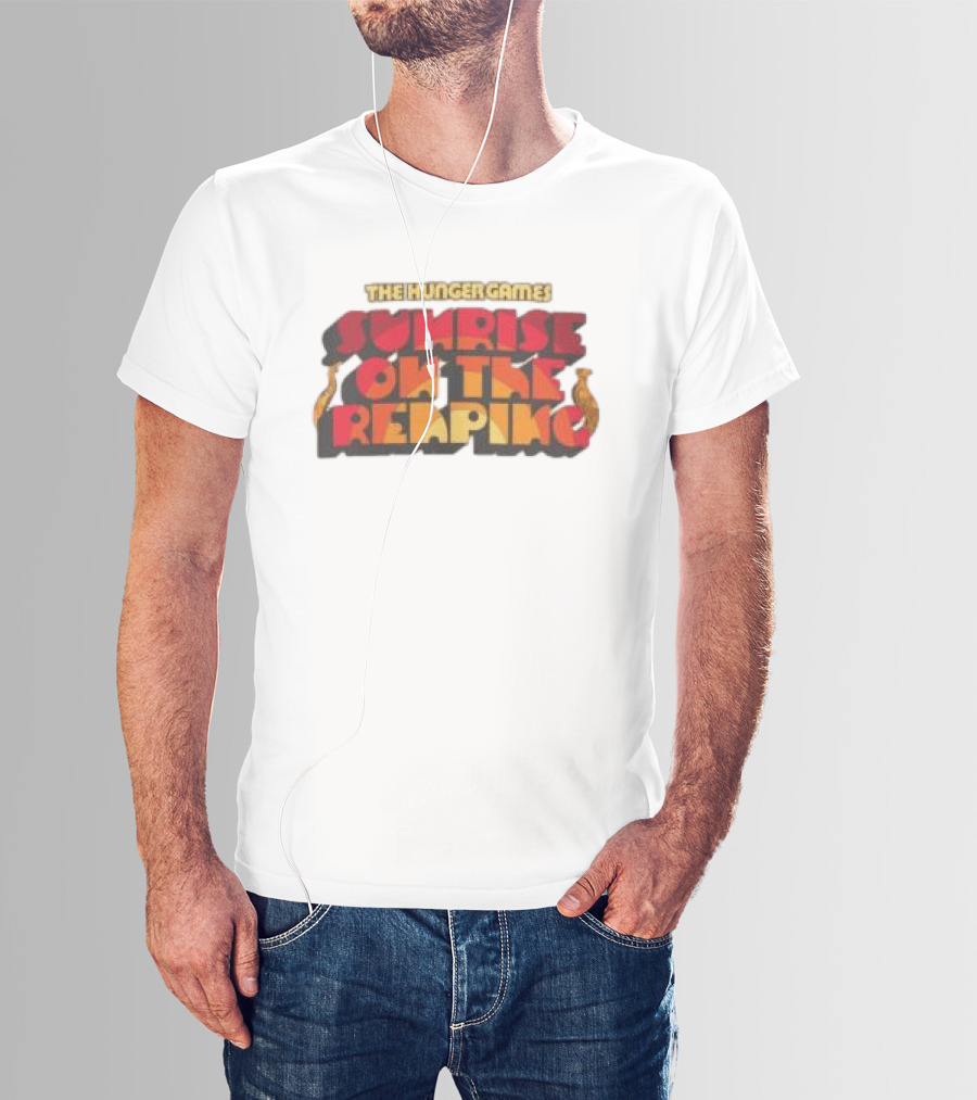 The Hunger Games Sunrise On The Reaping Lionsgate Shop White T-Shirt