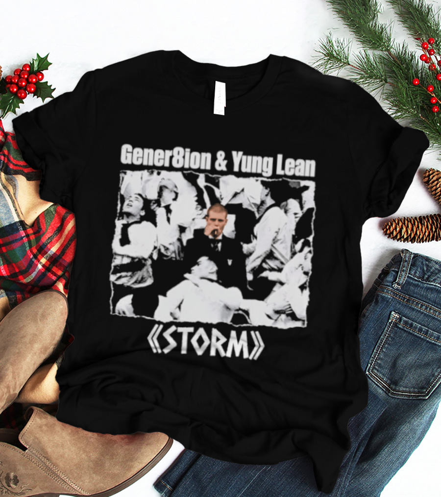 Gener8ion Yung Lean Storm Love Tears Collaboration T-Shirt