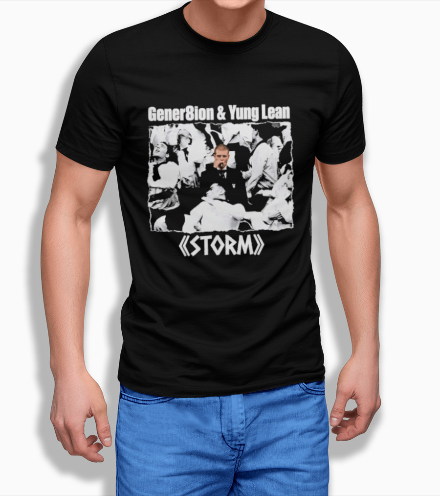 Gener8ion Yung Lean Storm Love Tears Collaboration T-Shirt