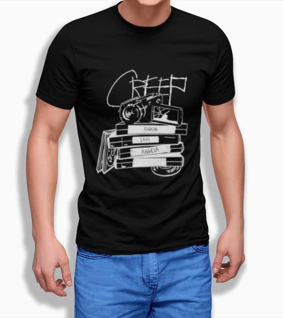 Creep Tapes Store Vintage Boombox Cassette Retro Music T-Shirt