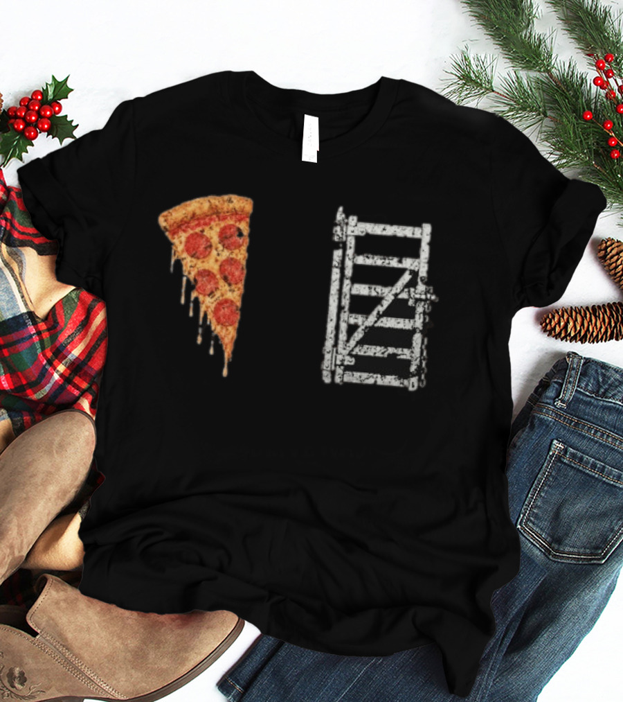 Pizza Slice And Gate Combo T-Shirt
