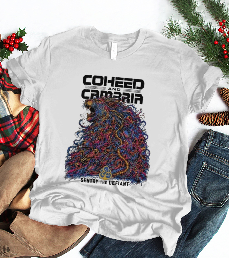 Coheed And Cambria Sentry The Defiant Neverender Red Rocks Amphitheatre Morrison Colorado September 29 2026 T-Shirt