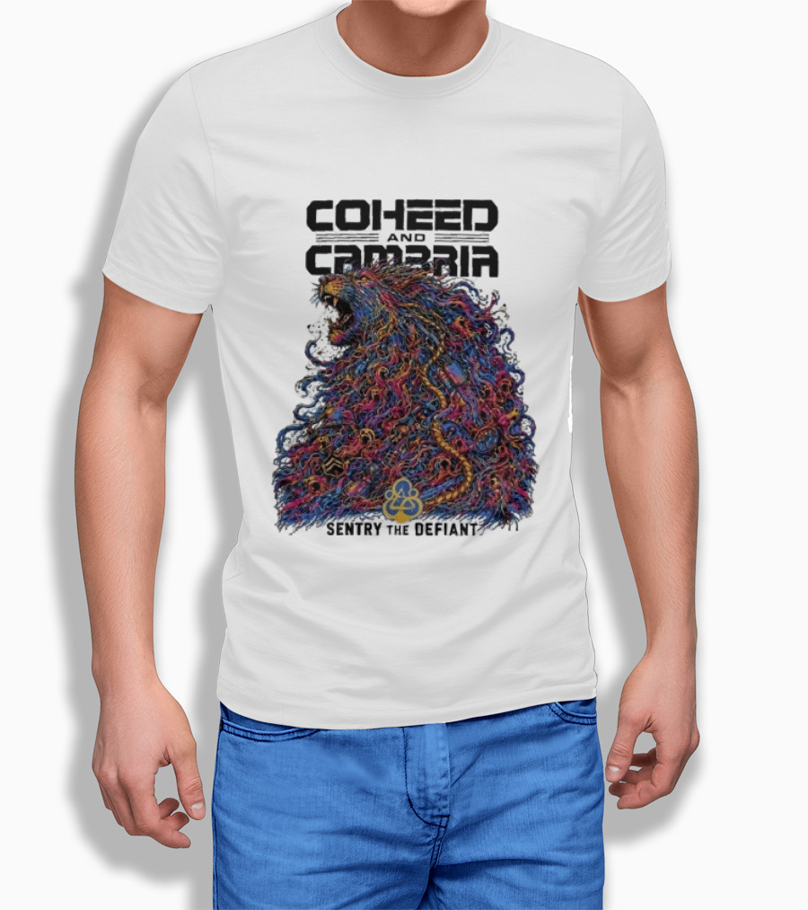 Coheed And Cambria Sentry The Defiant Neverender Red Rocks Amphitheatre Morrison Colorado September 29 2026 T-Shirt
