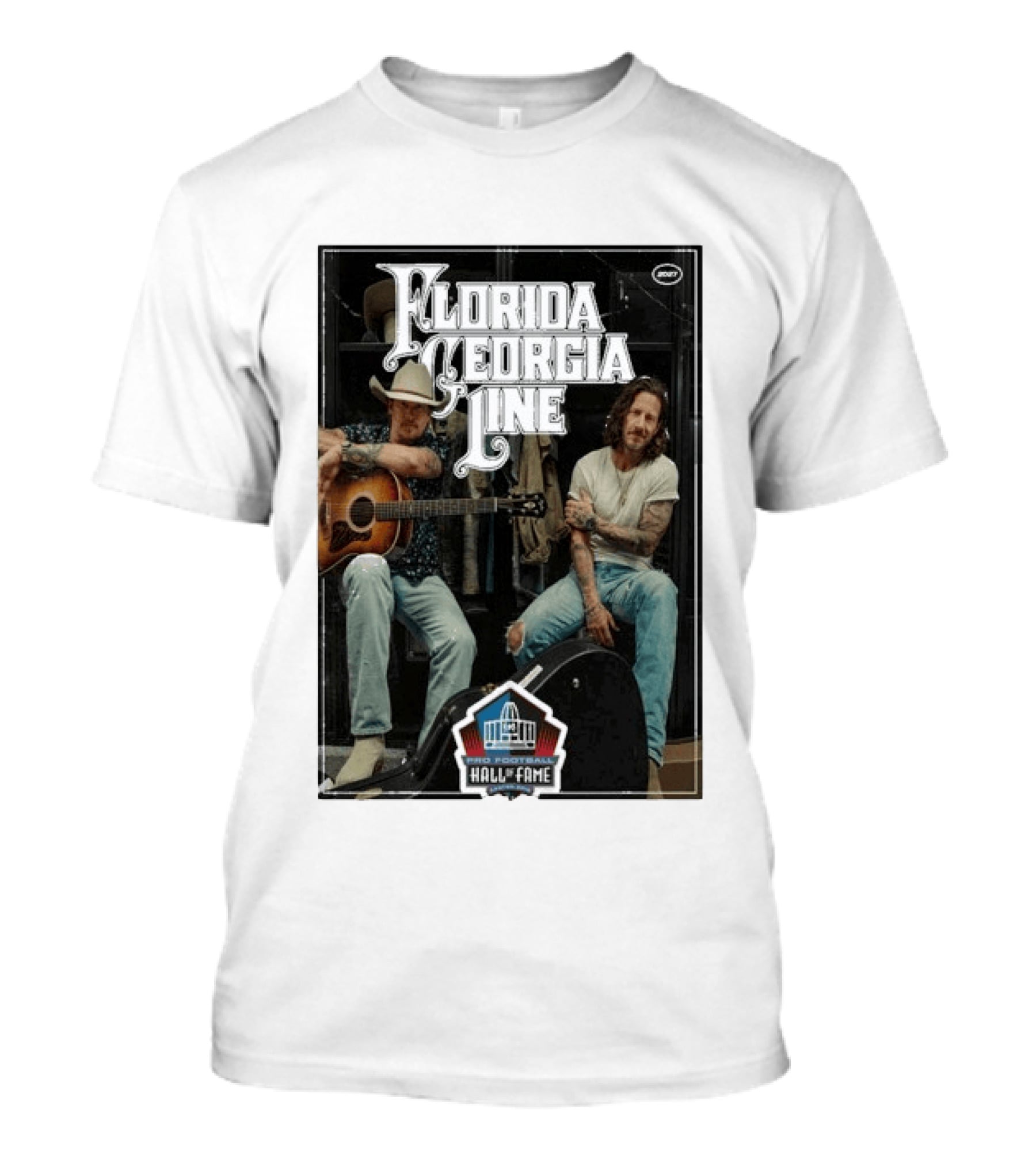 Florida Georgia Line 2027 Pro Football Hall Of Fame Canton Ohio T-Shirt