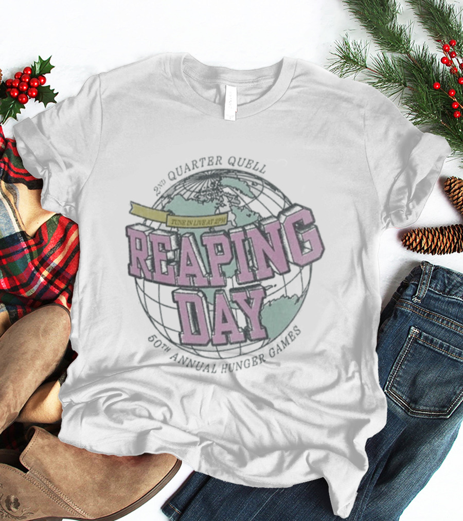 Reaping Day 50th Annual Hunger Games 2nd Quarter Quell Tune In Live At 8PM T-Shirt