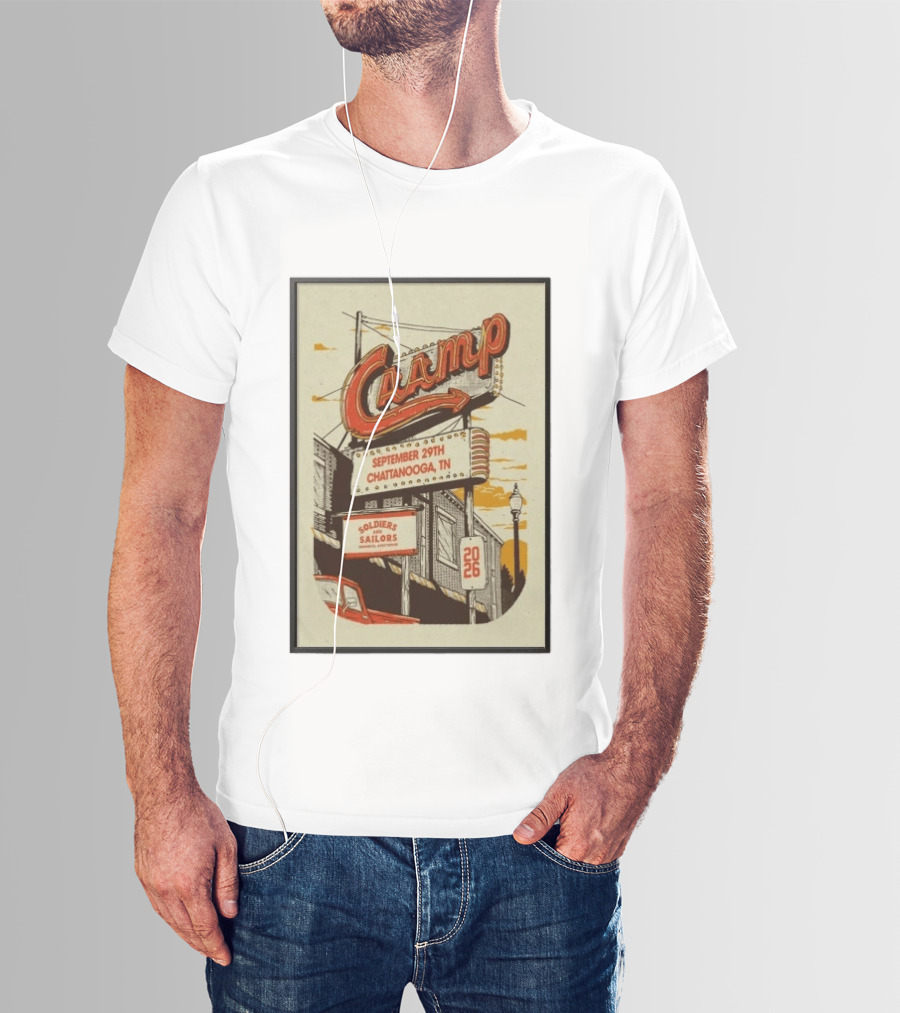 CAAMP Concert September 29 2026 Soldiers And Sailors Chattanooga TN T-Shirt