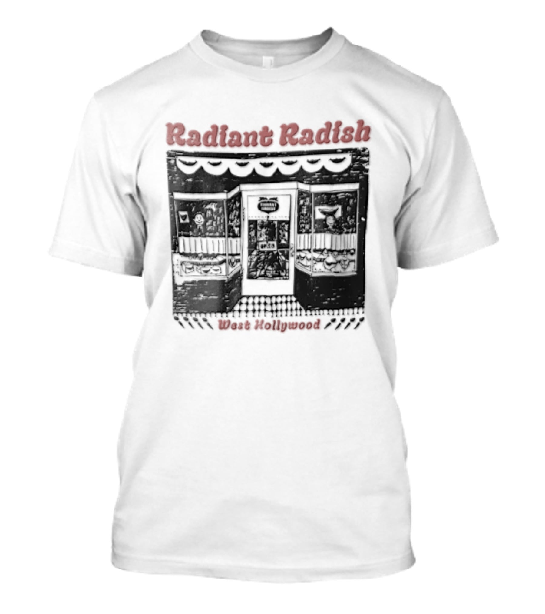 Radiant Radish West Hollywood Storefront Display Windows Open T-Shirt