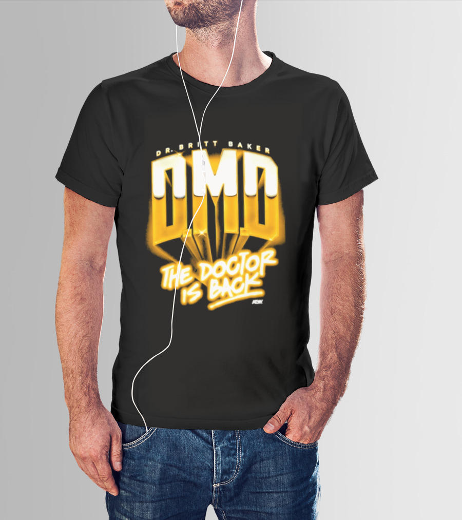 Dr Britt Baker DMD The Doctor Is Back AEW Wrestling T-Shirt