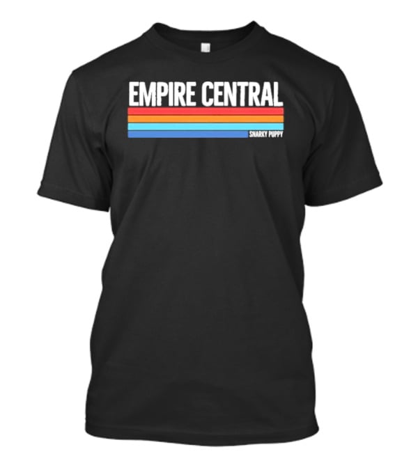 Empire Central Snarky Puppy Multi Color Stripes T-Shirt