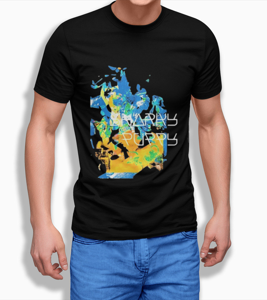 Snarky Puppy Somni Album Abstract Colorful T-Shirt