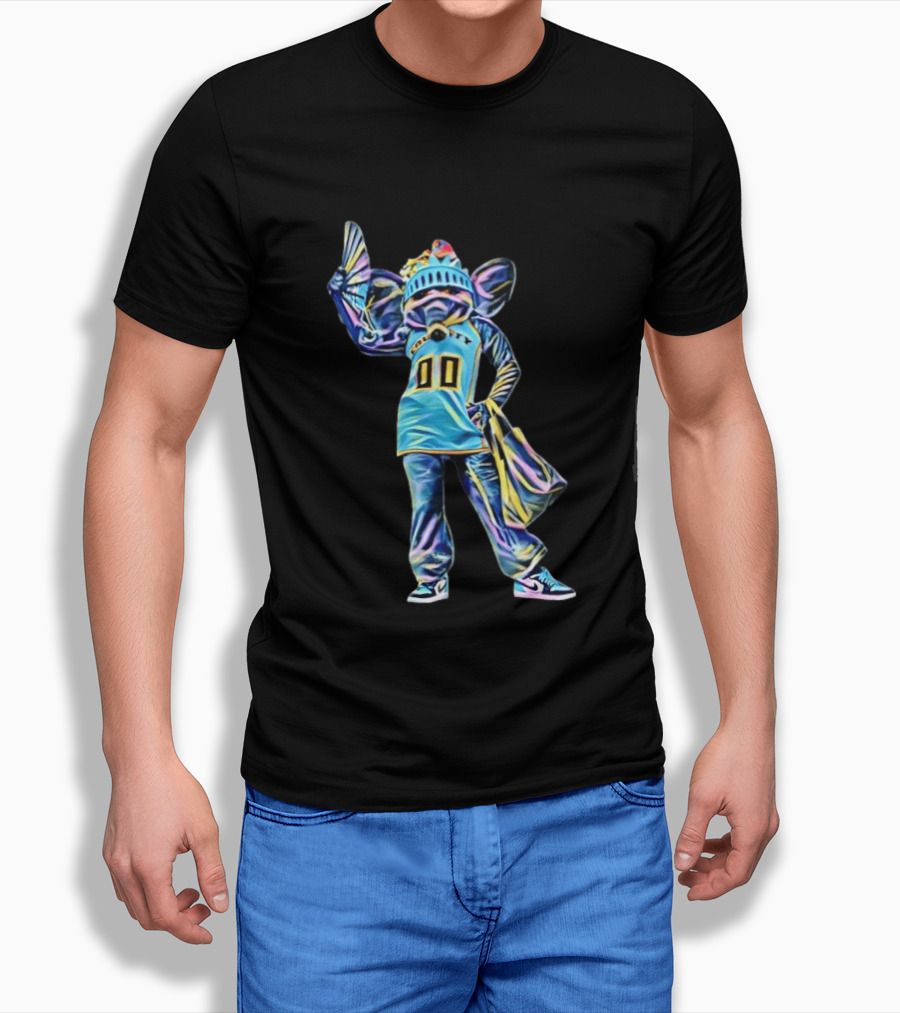 Ellie The Elephant Statue Of Liberty New York Basketball Team T-Shirt