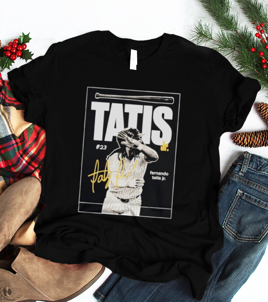 Fernando Tatis Jr #23 Bat Flip San Diego Padres Tatis Jr T-Shirt