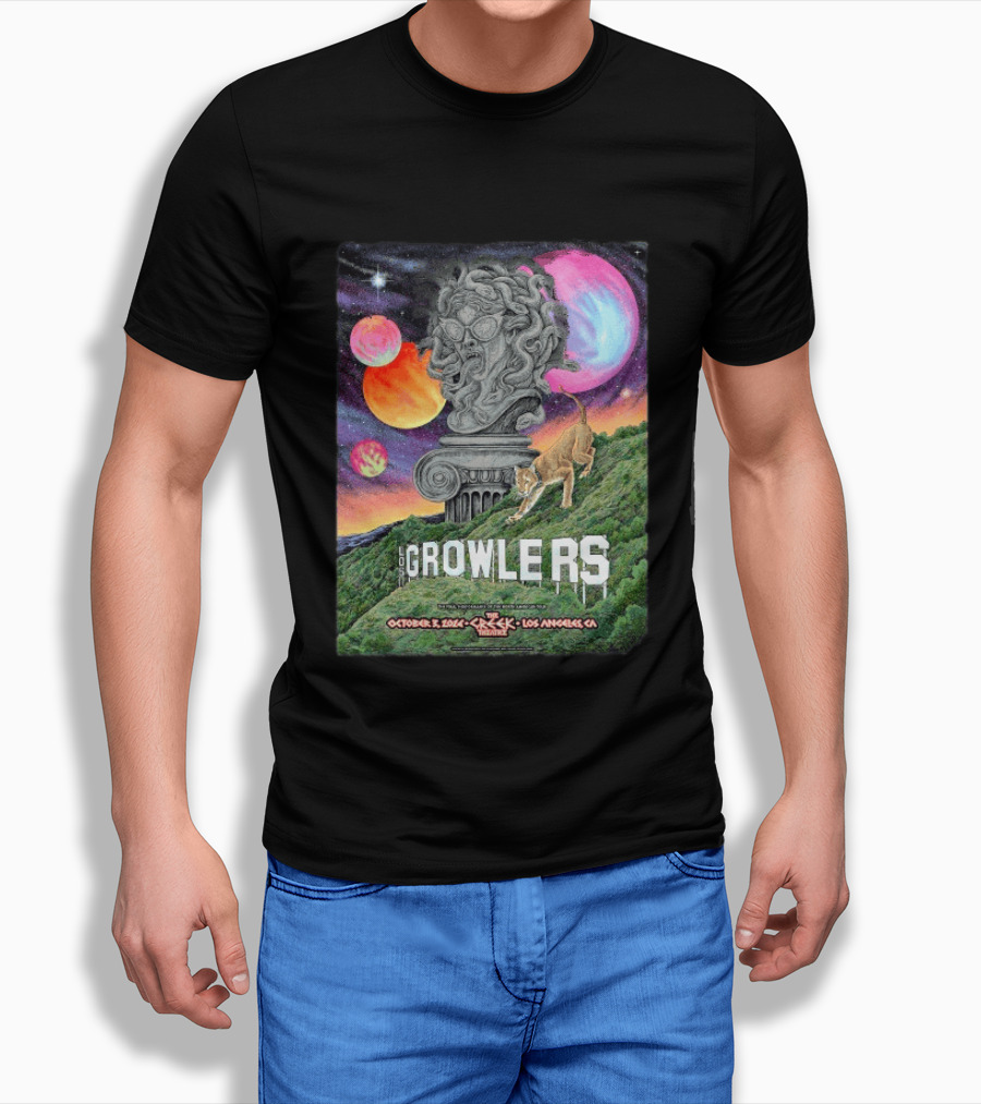 The Growlers Tour 2026 The Greek Theatre Los Angeles CA October 3 T-Shirt