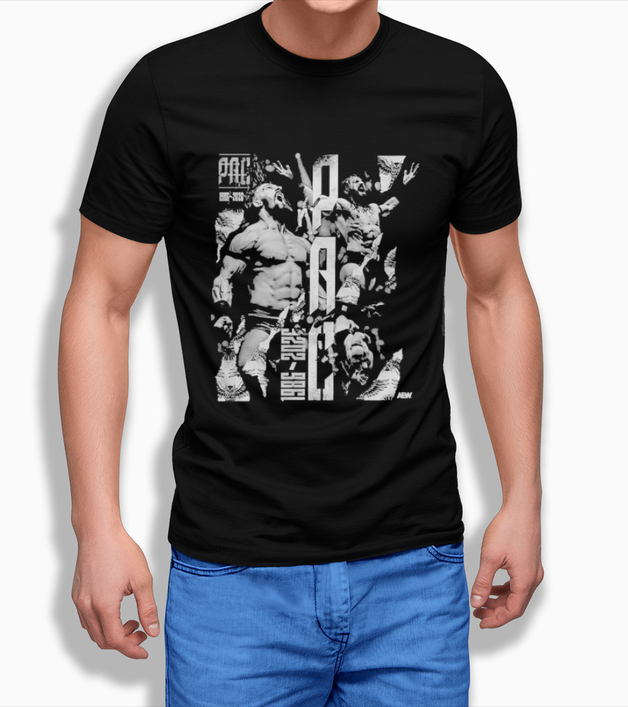 PAC Original Forever AEW 2026 Retro Wrestling T-Shirt
