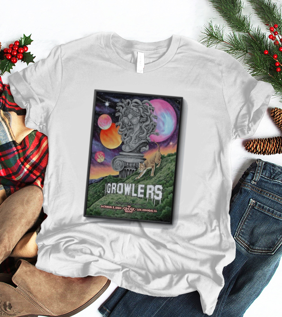 Los Growlers October 3 2026 Los Angeles Cosmic Event T-Shirt