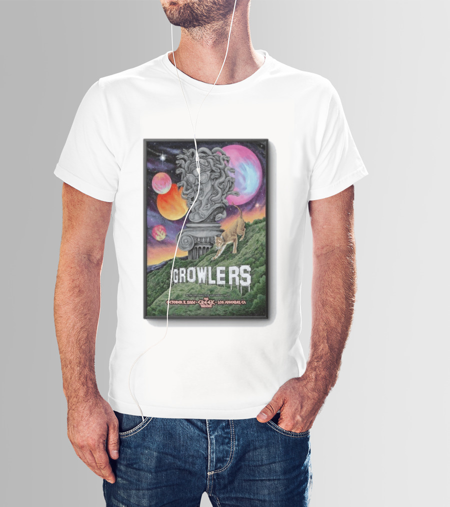Los Growlers October 3 2026 Los Angeles Cosmic Event T-Shirt