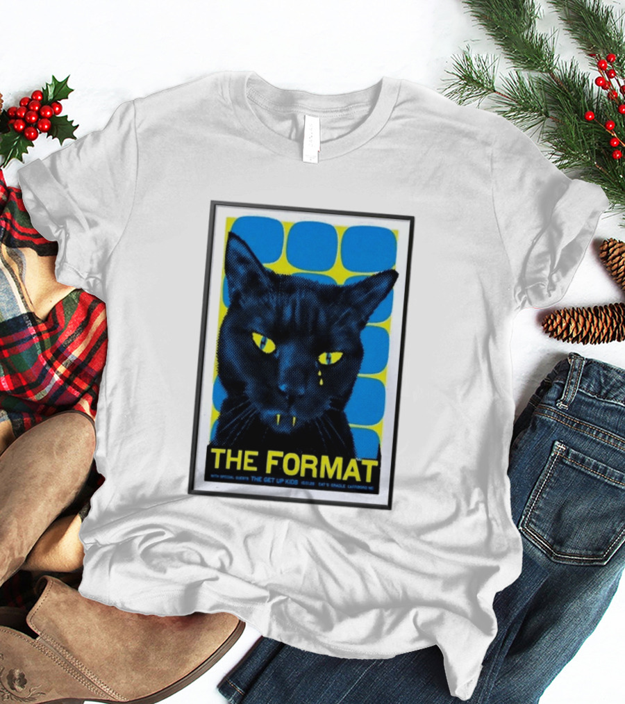 The Format With The Get Up Kids Cat's Cradle Carrboro NC 2026 Tour T-Shirt