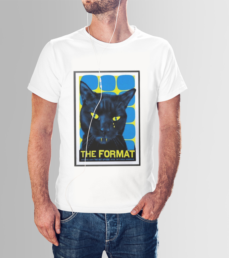 The Format With The Get Up Kids Cat's Cradle Carrboro NC 2026 Tour T-Shirt