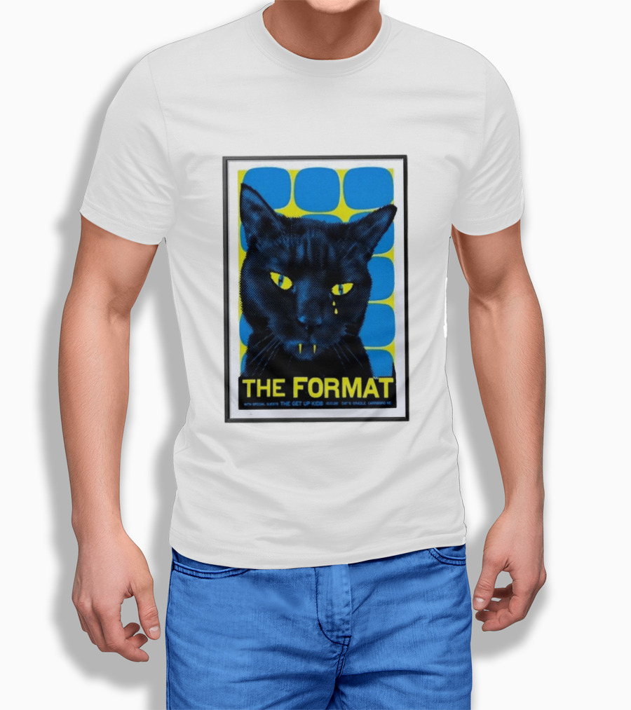 The Format With The Get Up Kids Cat's Cradle Carrboro NC 2026 Tour T-Shirt
