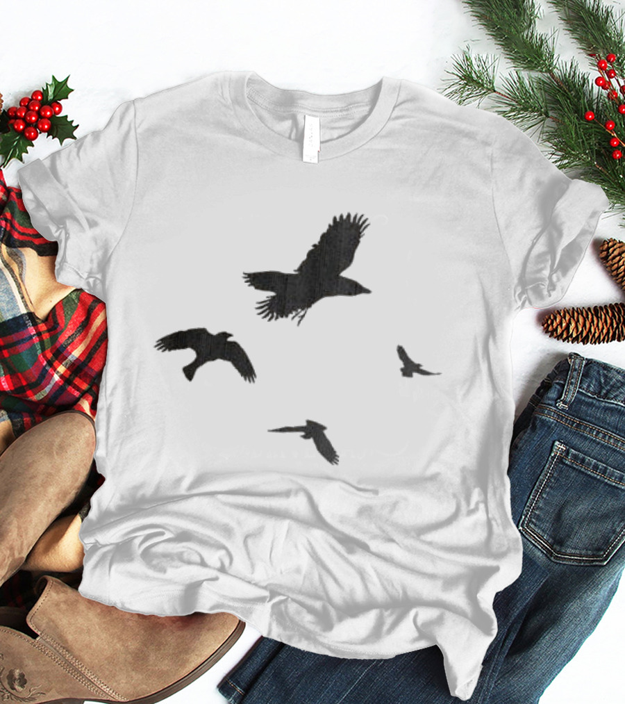 Shinedown Store Sound Of Madness Cream Crows T-Shirt