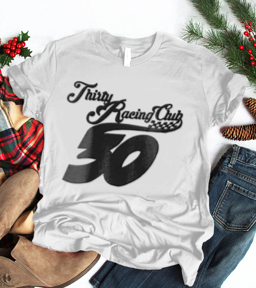 Thirty Racing Club 30 Script T-Shirt
