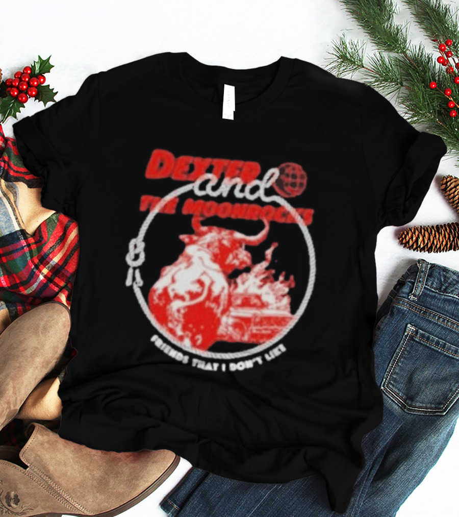 Dexter And The Moonrocks Friends Don't Like Club Album Red Bull T-Shirt
