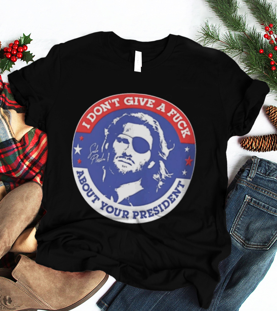 Escape From New York Snake Plissken I Don't Give A Fuck About Your President T-Shirt