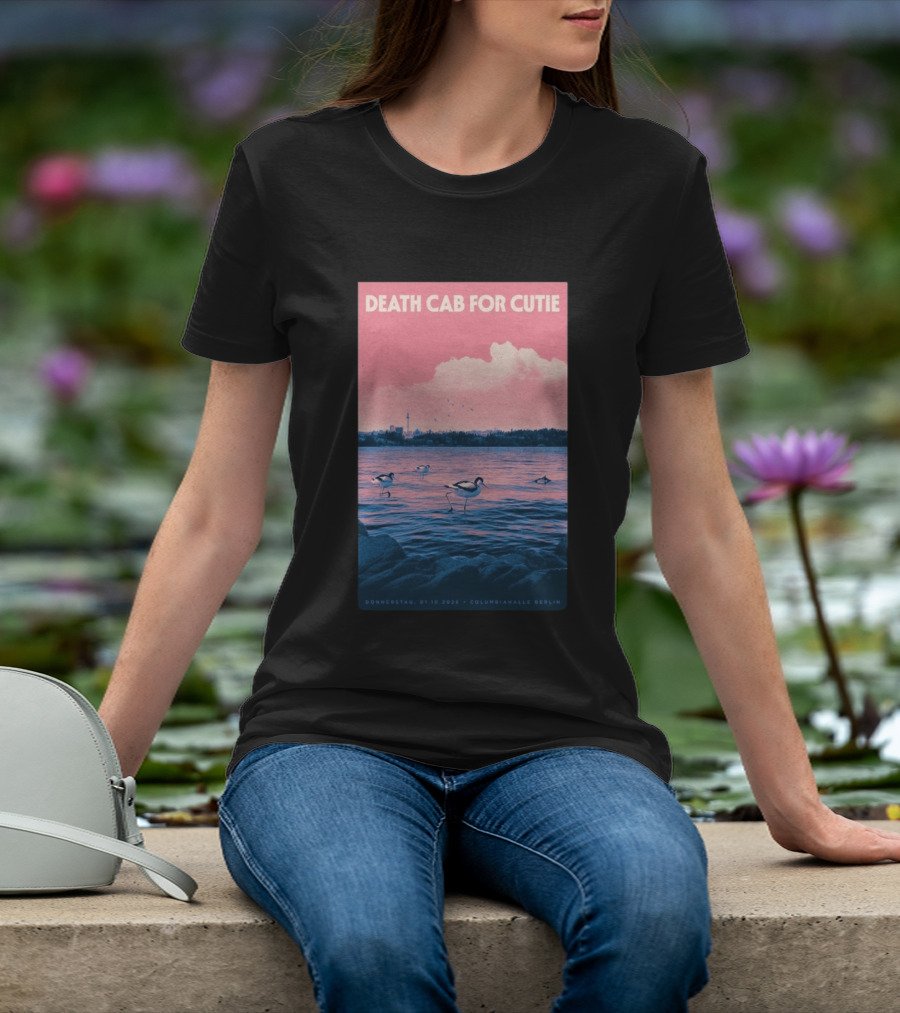 Death Cab For Cutie Columbiahalle Berlin Concert 2026 Donnerstag 01.10 Exclusive T-Shirt