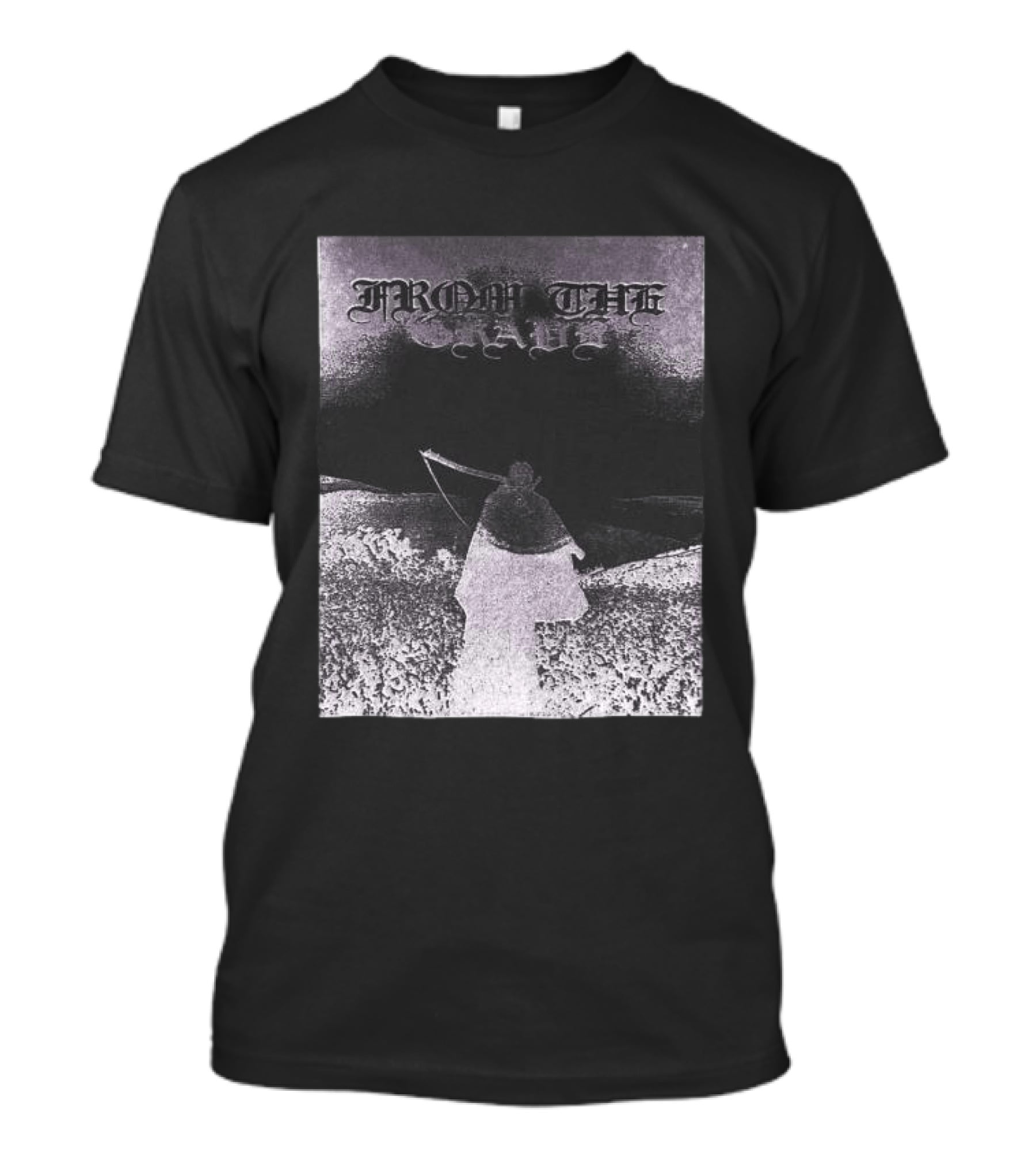 Farmer's Daughter Store From The Grave Longsleeve Gothic Reaper Scene T-Shirt