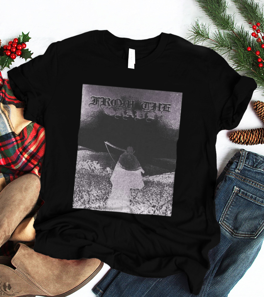 Farmer's Daughter Store From The Grave Longsleeve Gothic Reaper Scene T-Shirt