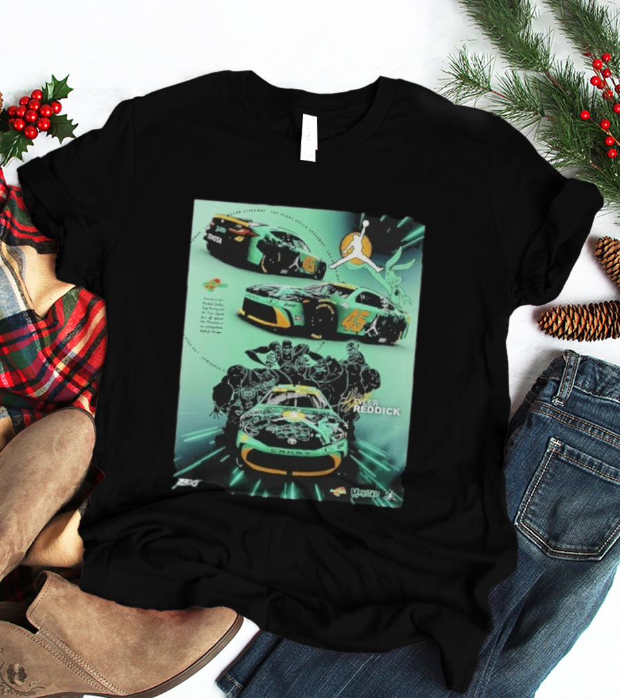 Tyler Reddick 45 Camry Jordan Monstars Las Vegas Racing T-Shirt