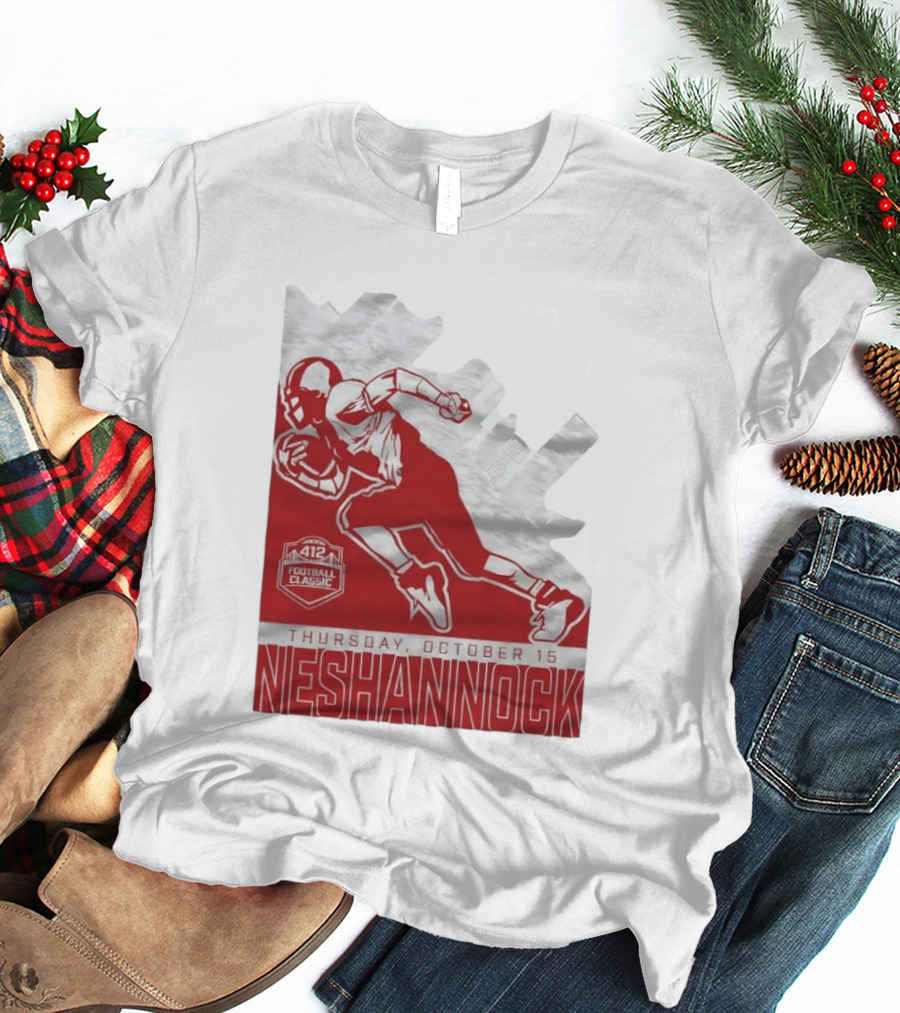 412 Football Classic Neshannock Thursday October 15 T-Shirt